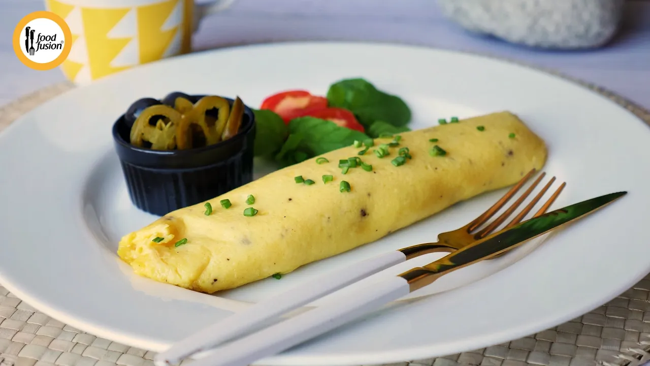 French Omelette Recipe By Food Fusion