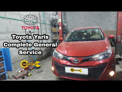 Download MP3 Toyota Yaris Service Cost Starting At Just ₹4,199/- Only |Genuine Spares | 60 Days Service Warranty