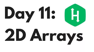 HackerRank Day 11 2D Arrays Python