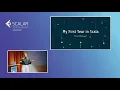 Monica McGuigan MY FIRST YEAR IN SCALA Scalar Conference 2024