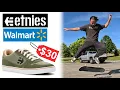 30 Etnies From WALMART 100 KICKFLIP durability test and review