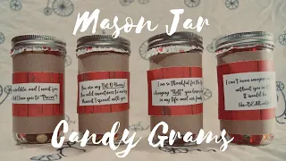HOW TO Make Mason Jar Candy Grams -
