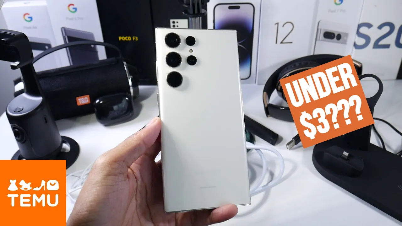 Is Temu A Scam? I Bought 10 Gadgets For Samsung Galaxy S23 Ultra From TEMU So You Don't Have to?