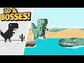 I Remade the Chrome Dino Game again - in 3D with BOSSES