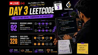Live DSA Practice Solving LeetCode in Java Interview Preparation Day 3