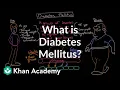 What is diabetes mellitus Endocrine system diseases NCLEX-RN Khan Academy