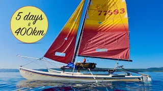 Hobie Cat 16 Sailing – 5 days & 400km
