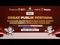 Lagu 🔴 Live - Debat Publik Pertama Calon Bupati dan Calon Wakil Bupati Kabupaten Bekasi 2024