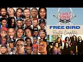 Download Lagu REACTION MONTAGE | Lynyrd Skynyrd - Free Bird | First Time Compilation | *DESCRIPTION*