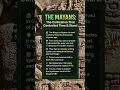 Lagu The Mayans: Masters of Time \u0026 Stars! ⚡#DarkHistory #Maya #Shorts