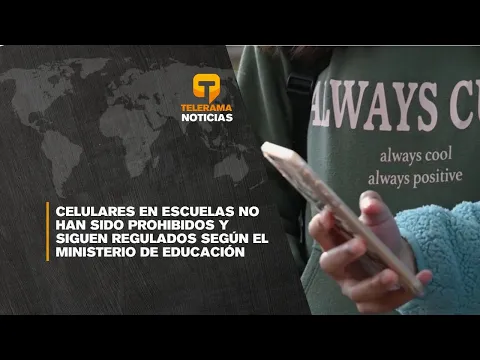 Celulares en escuelas no han sido prohibidos y siguen regulados según el ministerio de educación