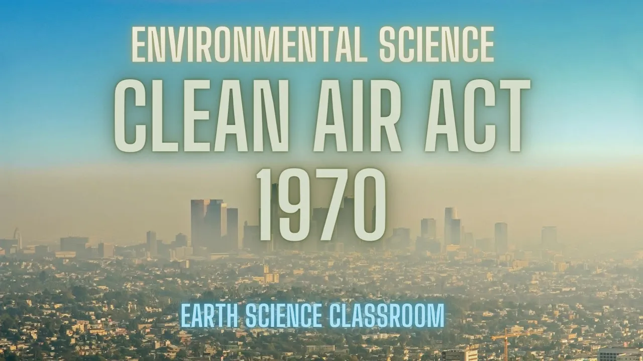 What Is The Clean Air Act (1970)?