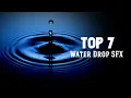 ASMR Water Sound Water Drop SFX Water Drop Sound Effect Royalty free