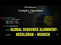 Needleman-Wunsch algorithm for global alignment - Python