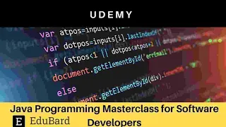 Udemy Course on Java Programming Masterclass for Software Developers Discount Available