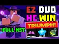 DUO New Hardcore Triumph with No Special Towers Full Guide TDS Tower Defense Simulator
