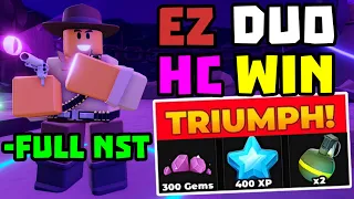DUO New Hardcore Triumph with No Special Towers Full Guide TDS Tower Defense Simulator