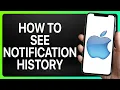 Download Lagu How To See Notification History On iPhone 2025! (Full Tutorial)