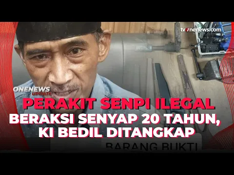 Terbongkar! Ki Bedil Perakit Senpi Ilegal Selama Dua Dekade di Jabar Dibekuk Polisi