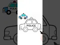 Police Car Drawing