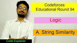 String Similarity Educational Codeforces Round 94 CODEFORCES