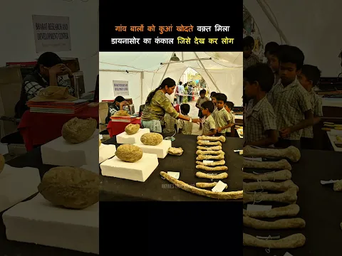 Villagers found a dinosaur skeleton while digging a well #shorts #viral