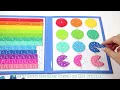 257PCS FractionFun Magnetic Fraction School Education Mathematics Game Book