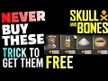 Skull and Bones How To Get END GAME Crafting Materials FAST and FREE