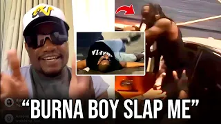 wizkid dj tunez blasts burna boy live after fight 