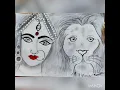 Download Lagu how to draw MAA Durga pencil drawing step by step ✏️