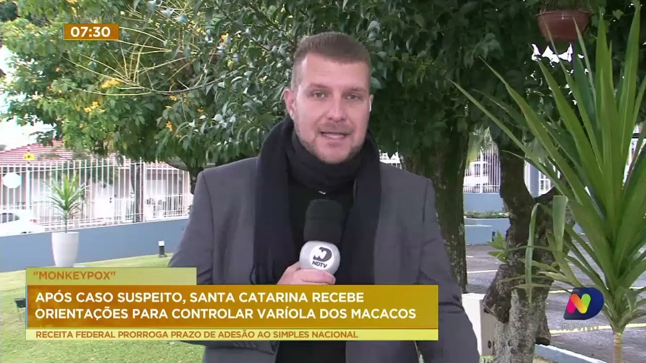 Após caso suspeito, Santa Catarina recebe orientações para controlar Varíola dos Macacos