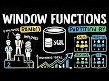 SQL Window Functions Explained RANK PARTITION BY Running Total
