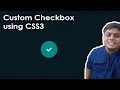 Creating an Animated Custom Checkbox Style just by using CSS3 Complete tutorial Code Grind