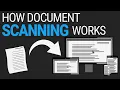 How does document scanning work