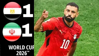 ملخص مباراة مصر وإيران اليوم       هدف محمود صابر ضد إيران   أهداف مصر وإيران اليوم   كأس العالم دندنها