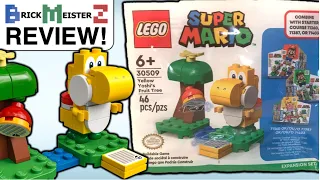 LEGO Super Mario Yellow Yoshi's Fruit Tree Polybag REVIEW!