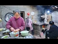 Primitive Chinese Life in the FORGOTTEN Village Traditional Stonehouse Cooking