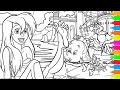 Coloring Ariel s Transformation Ariel Eric Dating Disney The Little Mermaid Coloring Pages