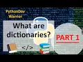 How to Learn Python Programming Dictionaries Part 1