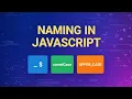 Variable Naming Rules Explained in Hindi JS for Beginners