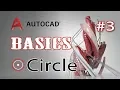 AutoCAD Basic Tutorial for Beginners Circle Command MDS Civil Cube