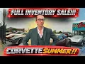 Massive Corvette Collection FOR SALE Lot Walk with Prices