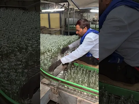 Amazing Process of making Quarter Bottle ( क्वार्टर बोतल ) inside the factory