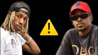 25k throws shots at thato saul 
