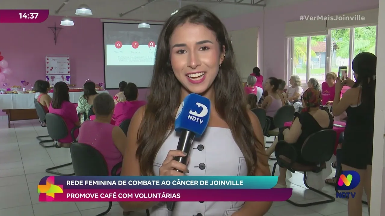 Solidariedade em ação: café com voluntárias da Rede Feminina de Combate ao Câncer de Joinville
