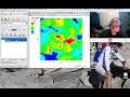 Using VisIt to contour plot 2D point data Same process works for 3D