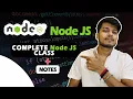 Full Stack Web Development Live Class Node JS Day 1 Lecture 38
