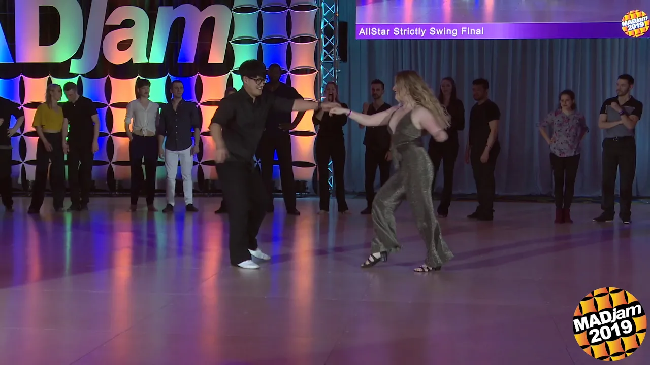 MADjam 2019 All Star Strictly Swing Jung Choe & Brooklyn Lanham