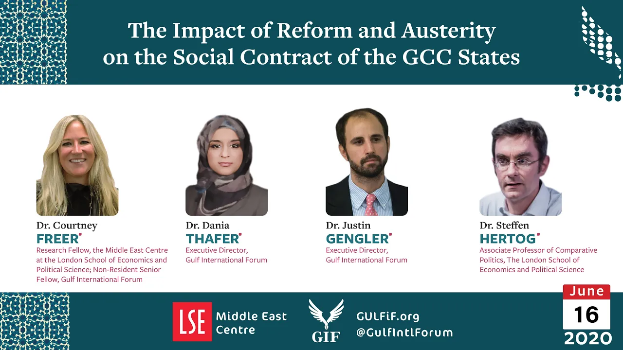 The Impact of Reform and Austerity on the Social Contract of the GCC States
