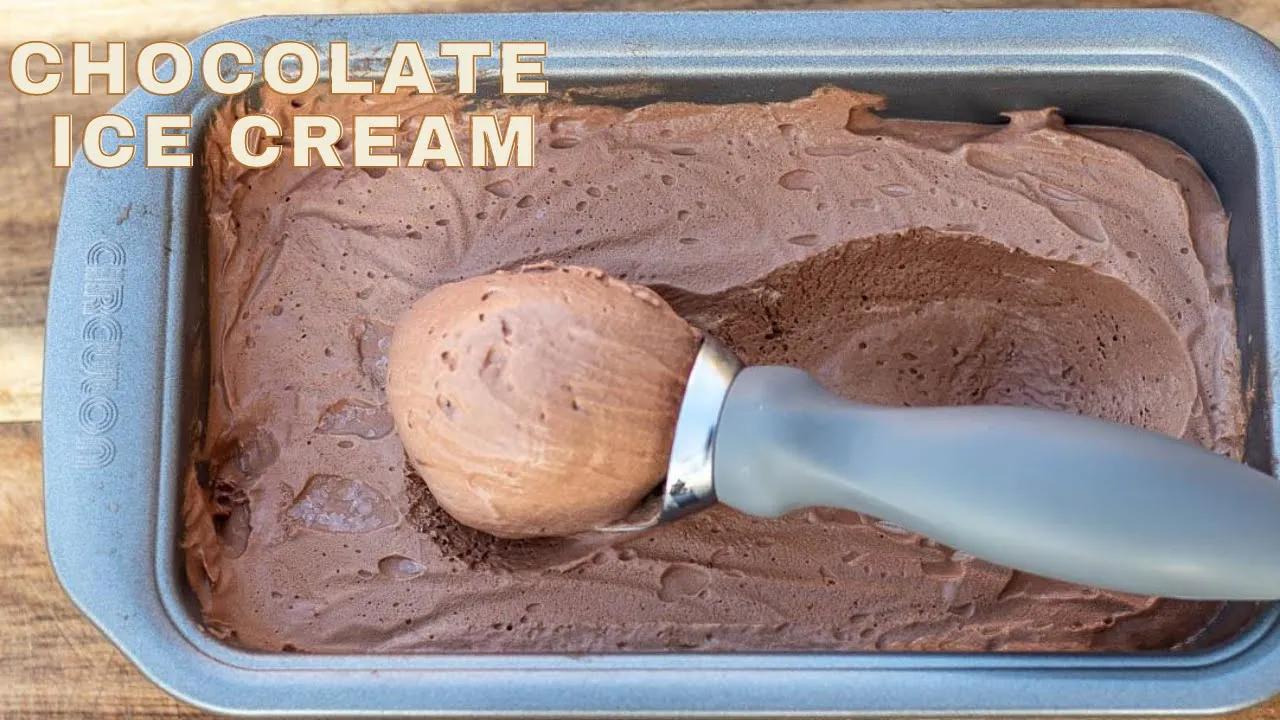 CHOCOLATE ICE CREAM    3 Ingredients Only!    No Ice Cream Machine Needed!